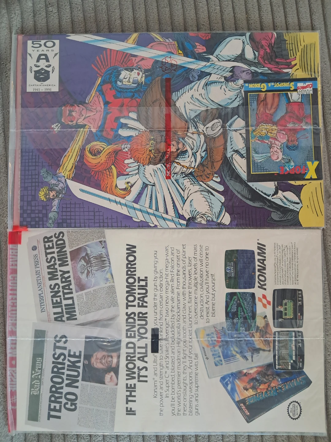 Marvel Comics Spider-Man #1 & X-Force #1 Collector's Items - photo 2