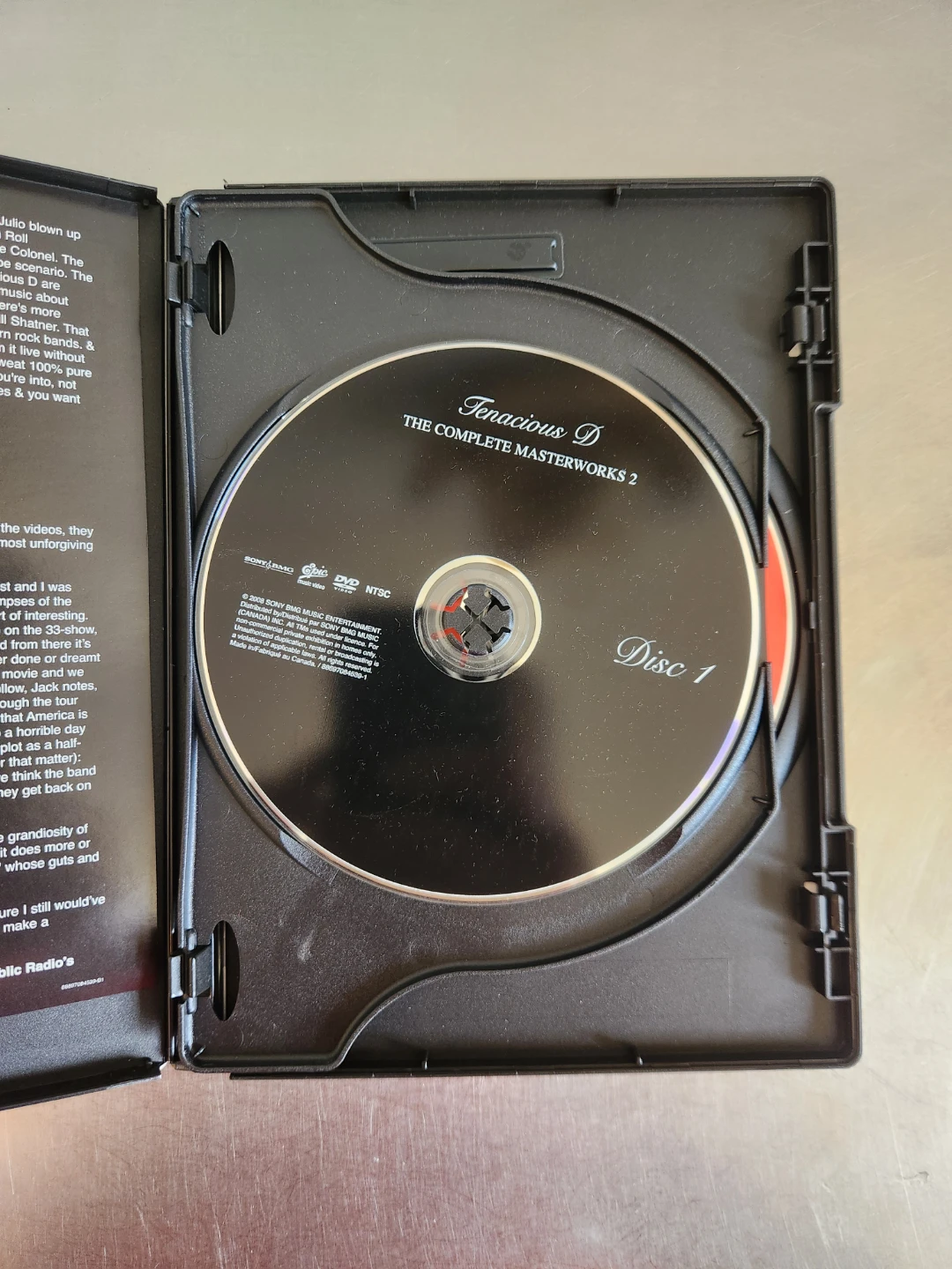 Tenacious D The Complete Masterworks 2 DVD Set - photo 2