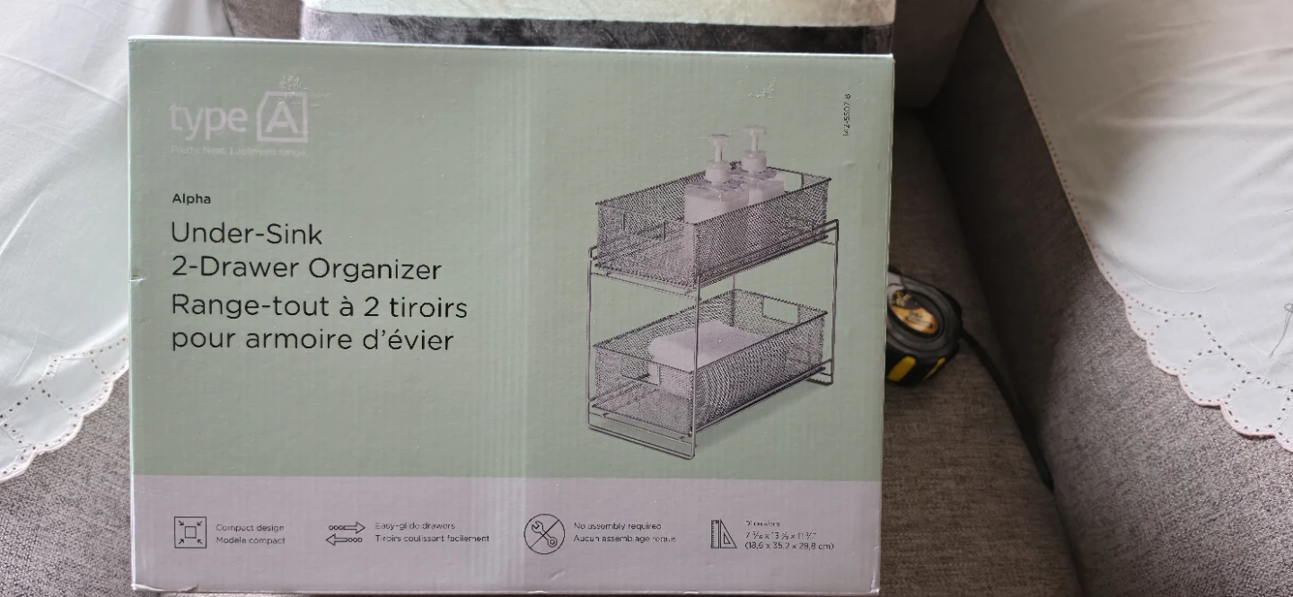 Under Sink 2Drawer Organizer