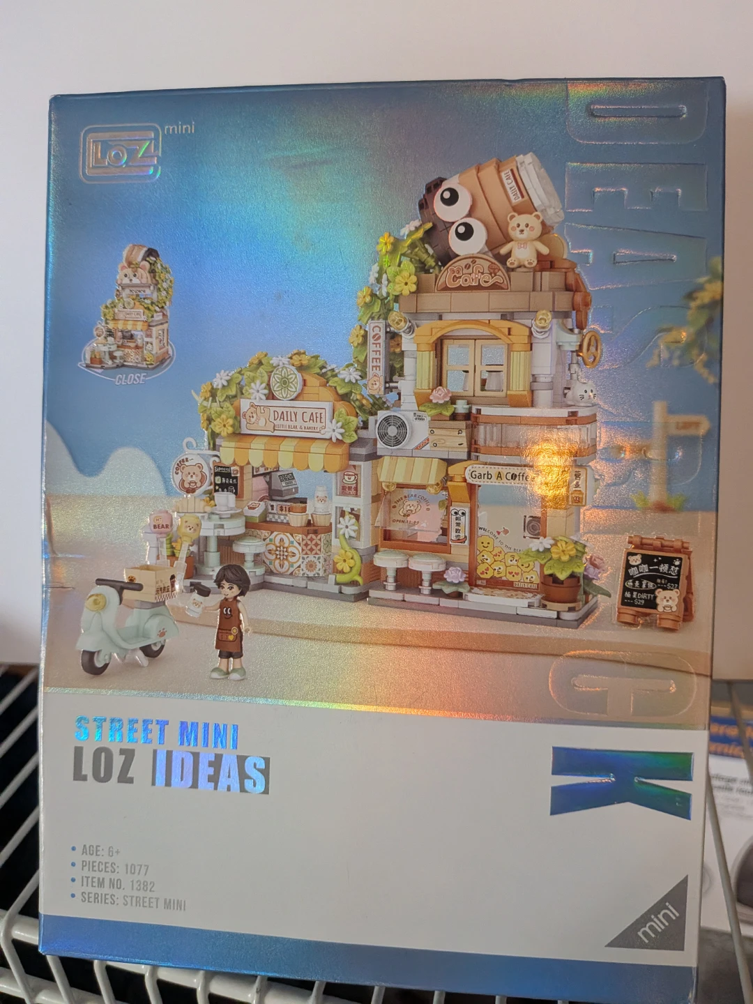 LOZ Ideas Street Mini Daily Cafe Building Block Set