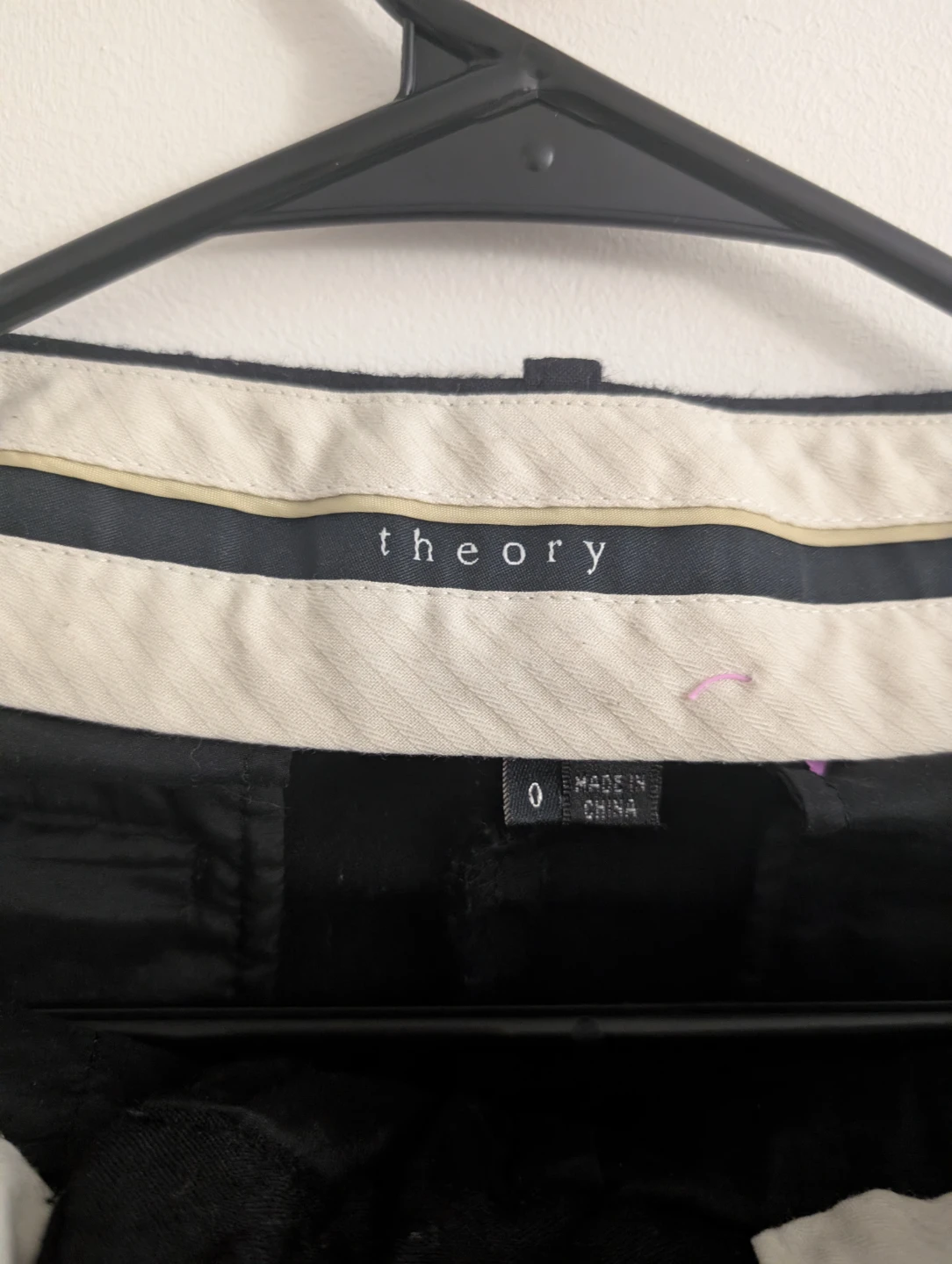 Theory Black Office Dress Pants Size 0 28" - photo 2