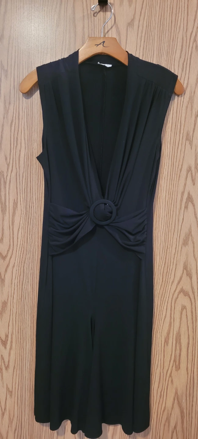 Black Sleeveless Jumpsuit