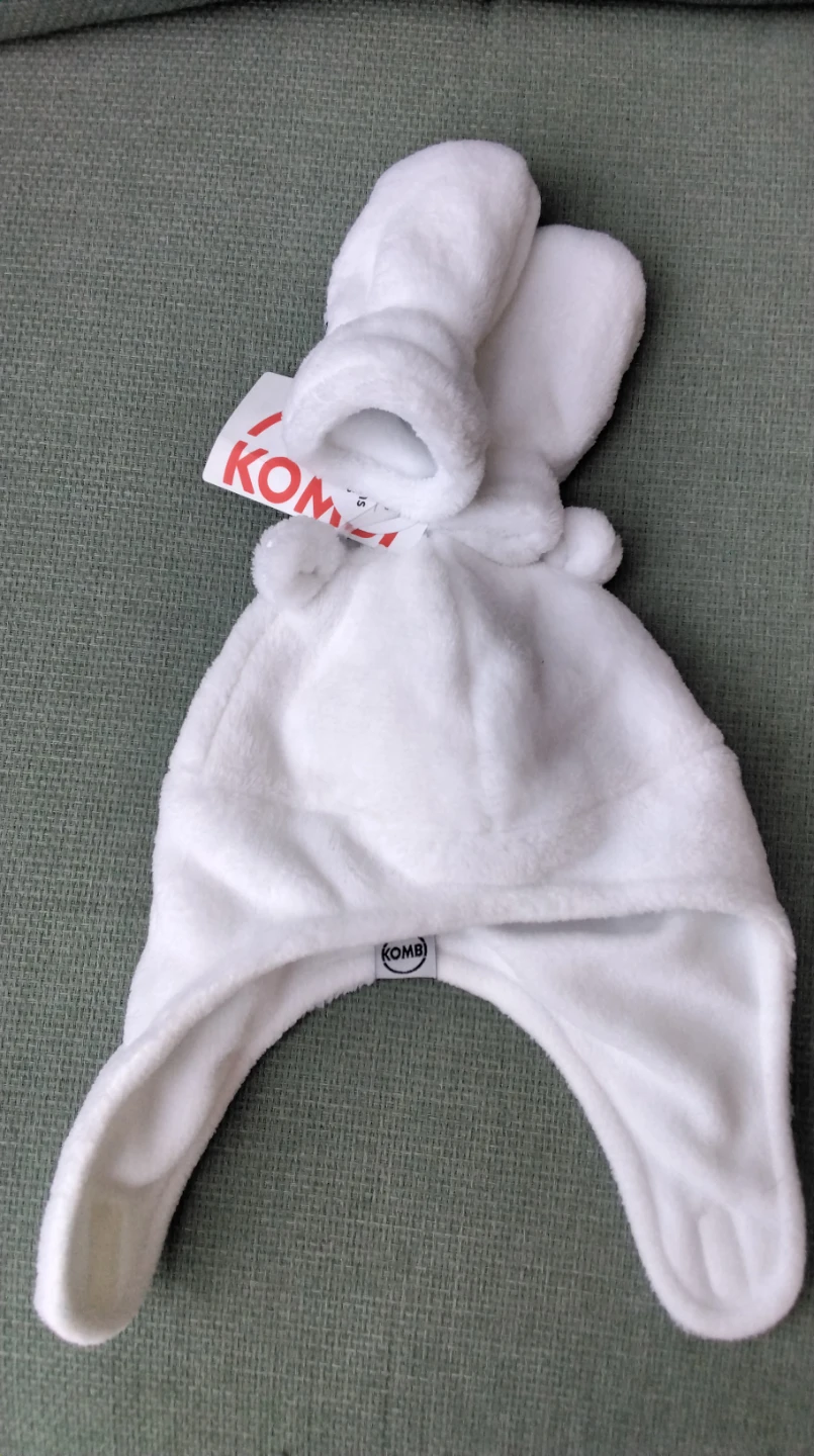Kombi Baby Hat and Mittens Set,  new with tags,