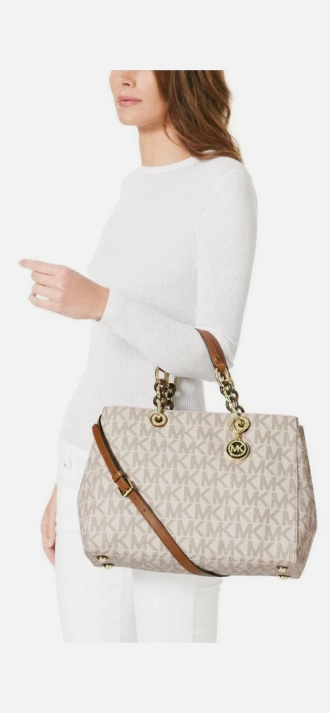 Michael Kors Cynthia Medium Satchel Bag