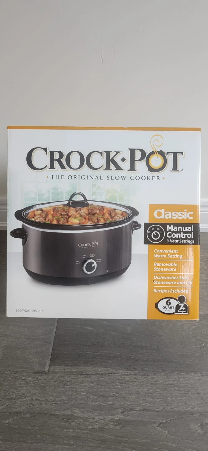 Crock-Pot Classic 6 Quart Slow Cooker