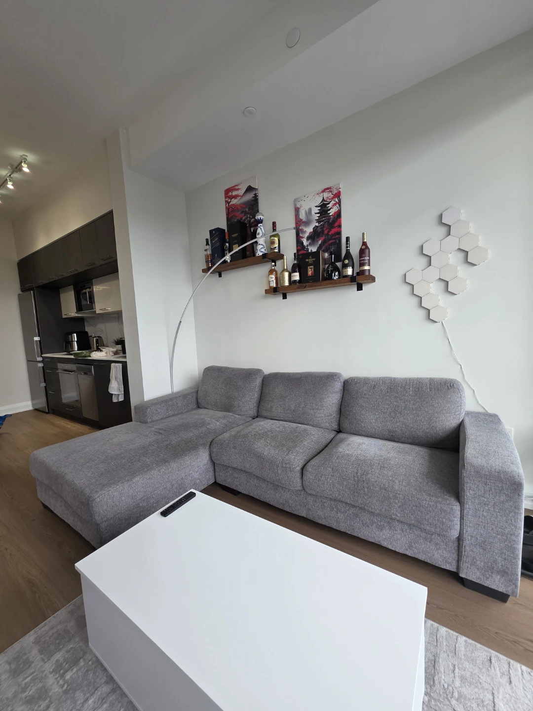 Grey Sectional Sofa - photo 3