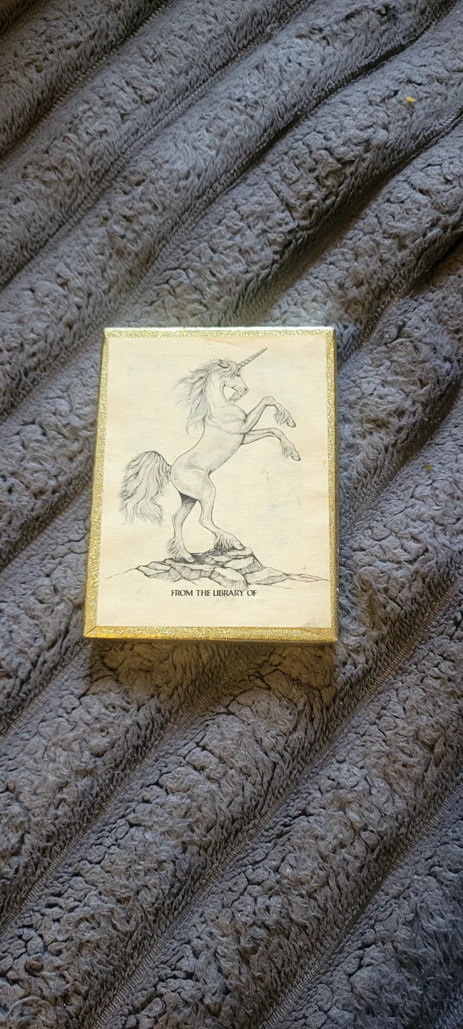 Antioch Bookplate Company Unicorn Bookplates