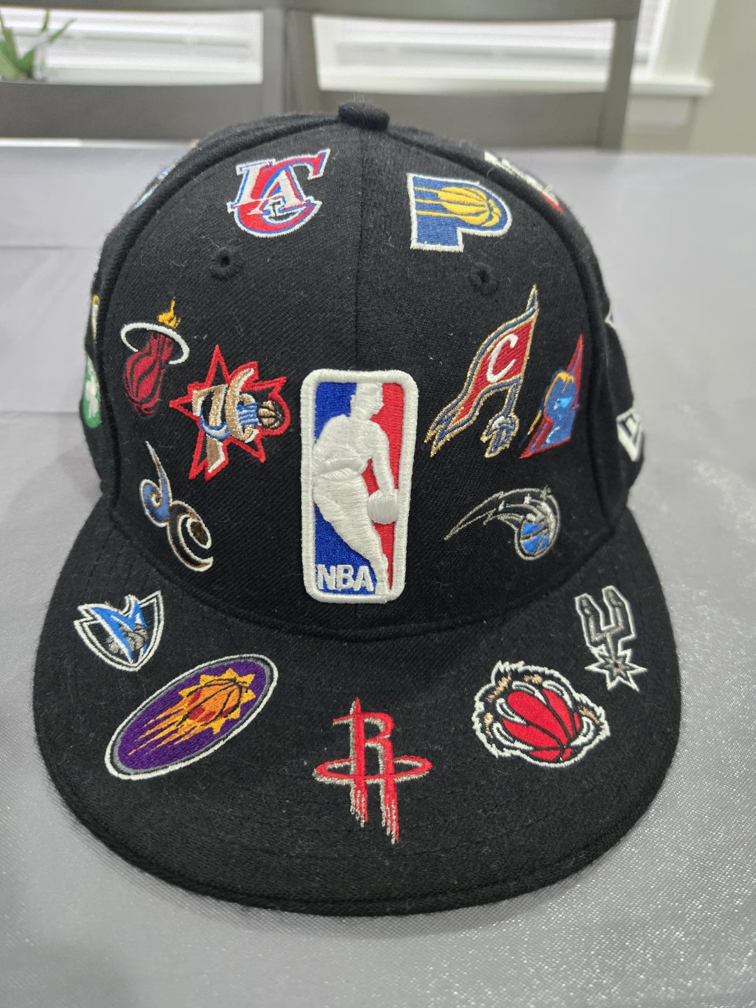 New Era 59FIFTY NBA All-Over Logo Fitted Hat