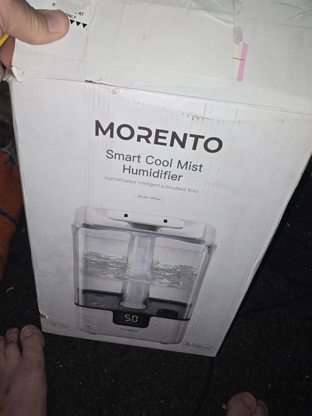 MORENTO Smart Cool Mist Humidifier MR6W - photo 2