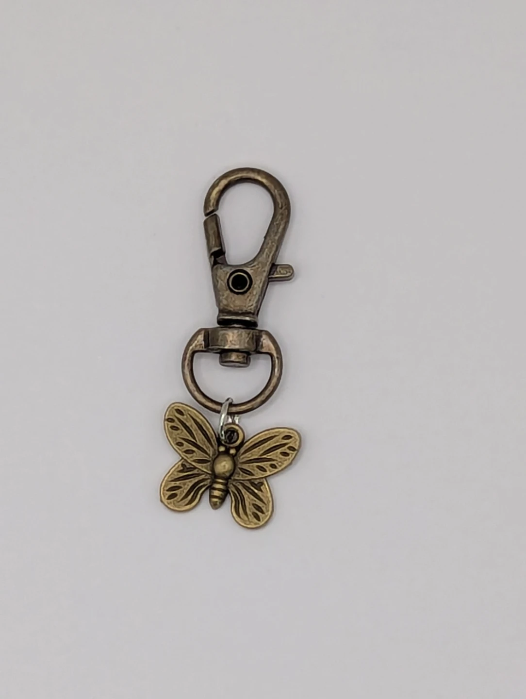 Antique Bronze Butterfly Charm