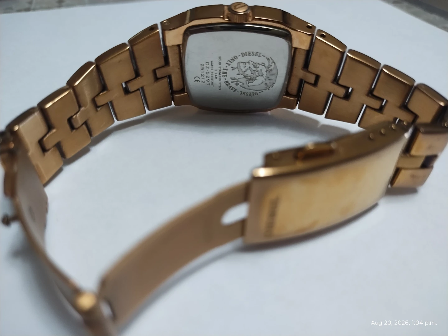 DIESEL Gold-Tone Women's Watch – Working - photo 5
