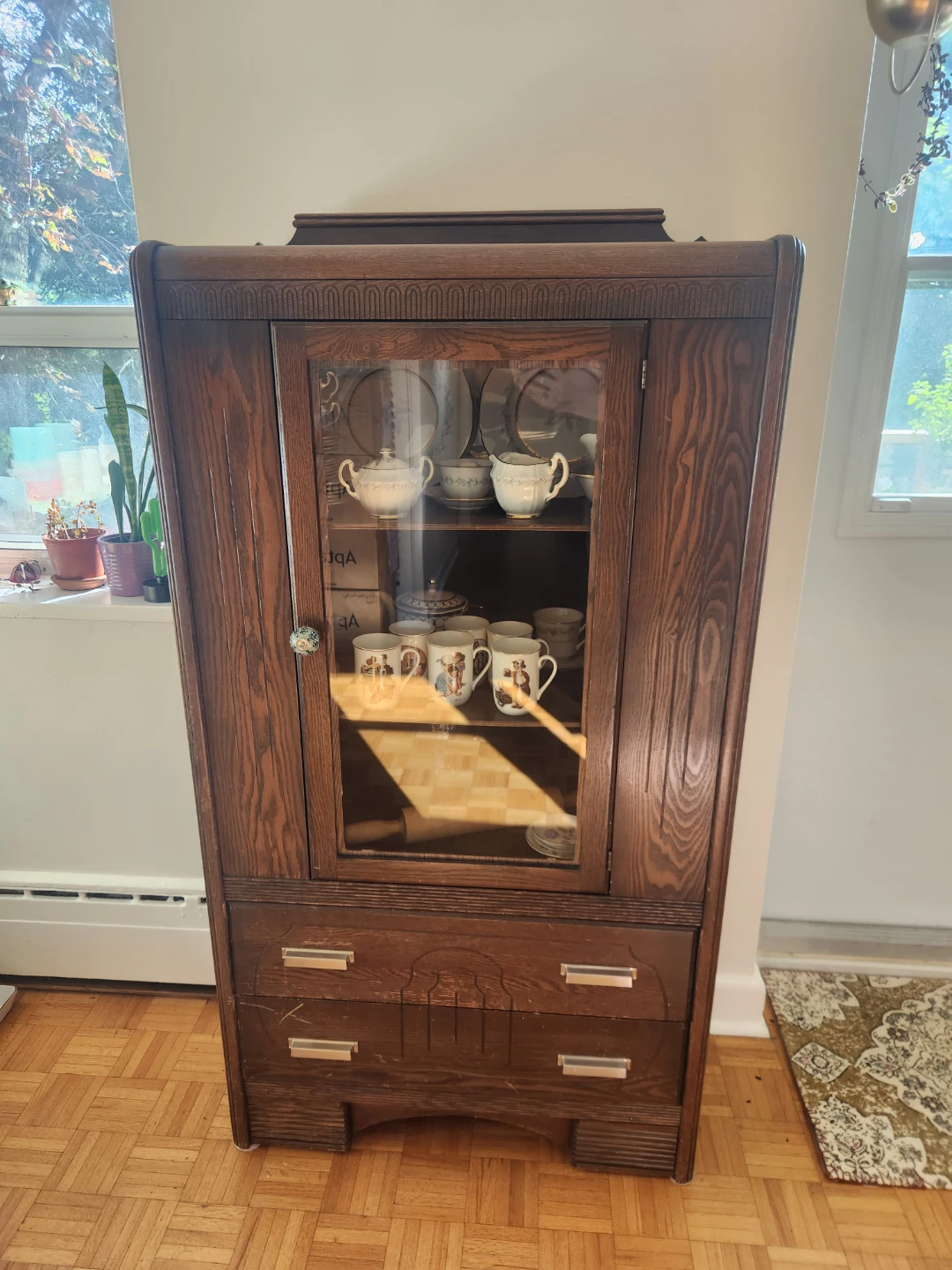 Vintage China Cabinet
