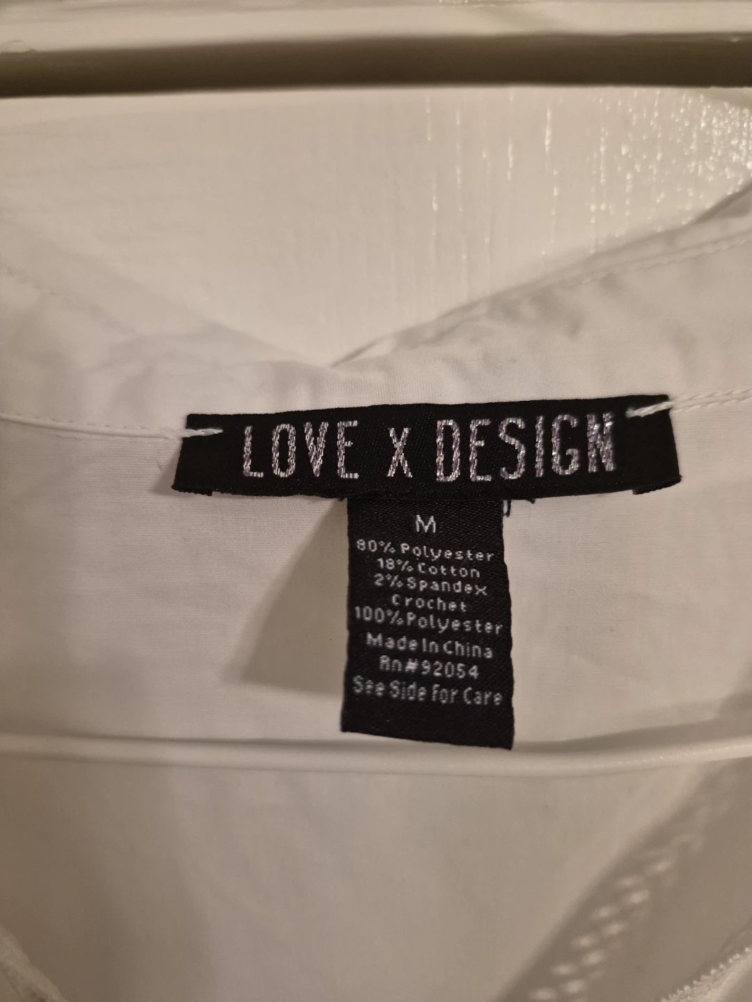 White Button-Up Shirt - photo 4
