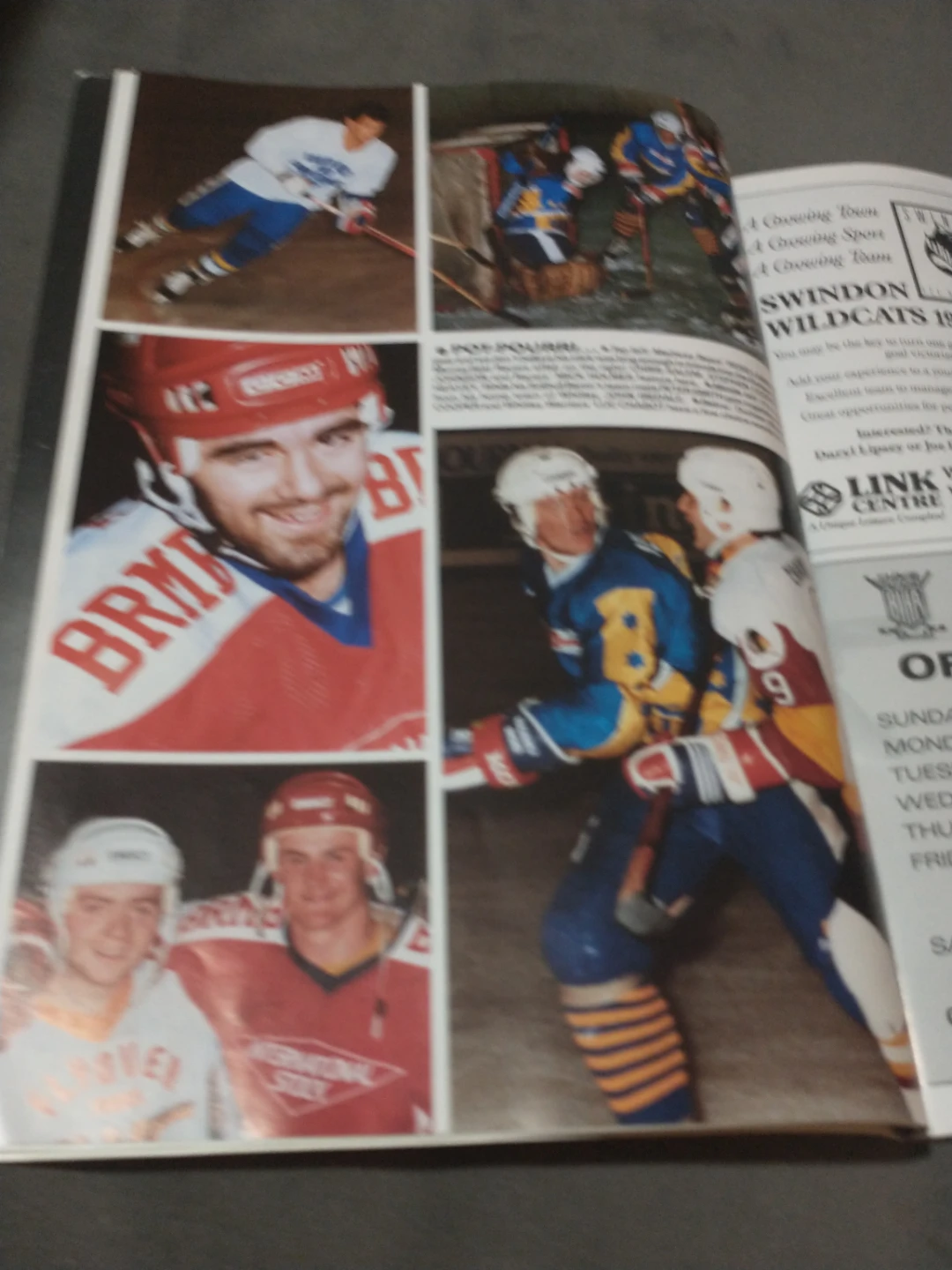 (UK) Ice Hockey Pictorial '88 Magazine - photo 3