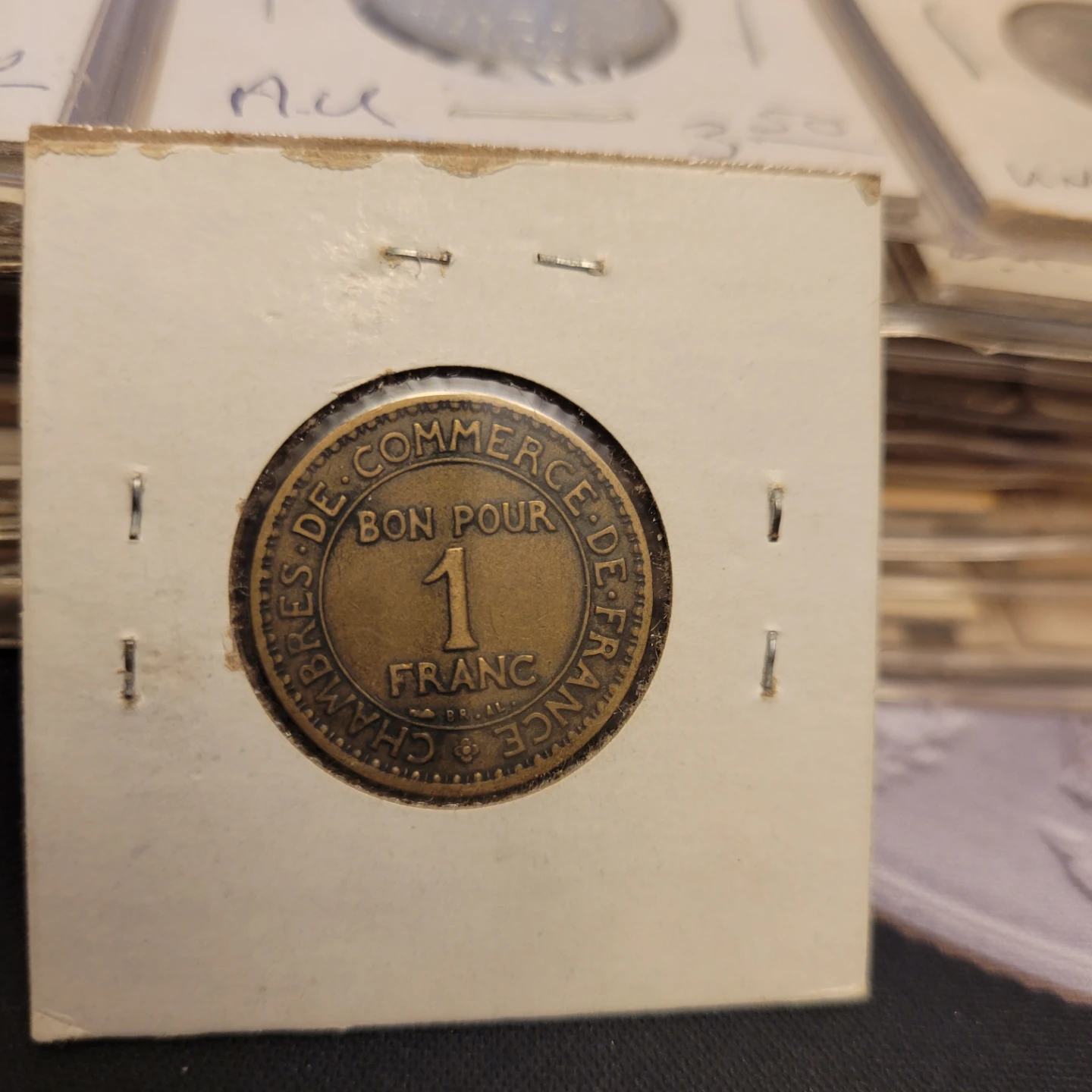 France 1927 1 Franc Coin - photo 2