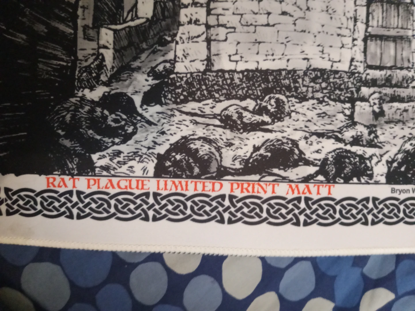 Bryon Wackwitz Rat Plague Limited Print Matt - photo 3
