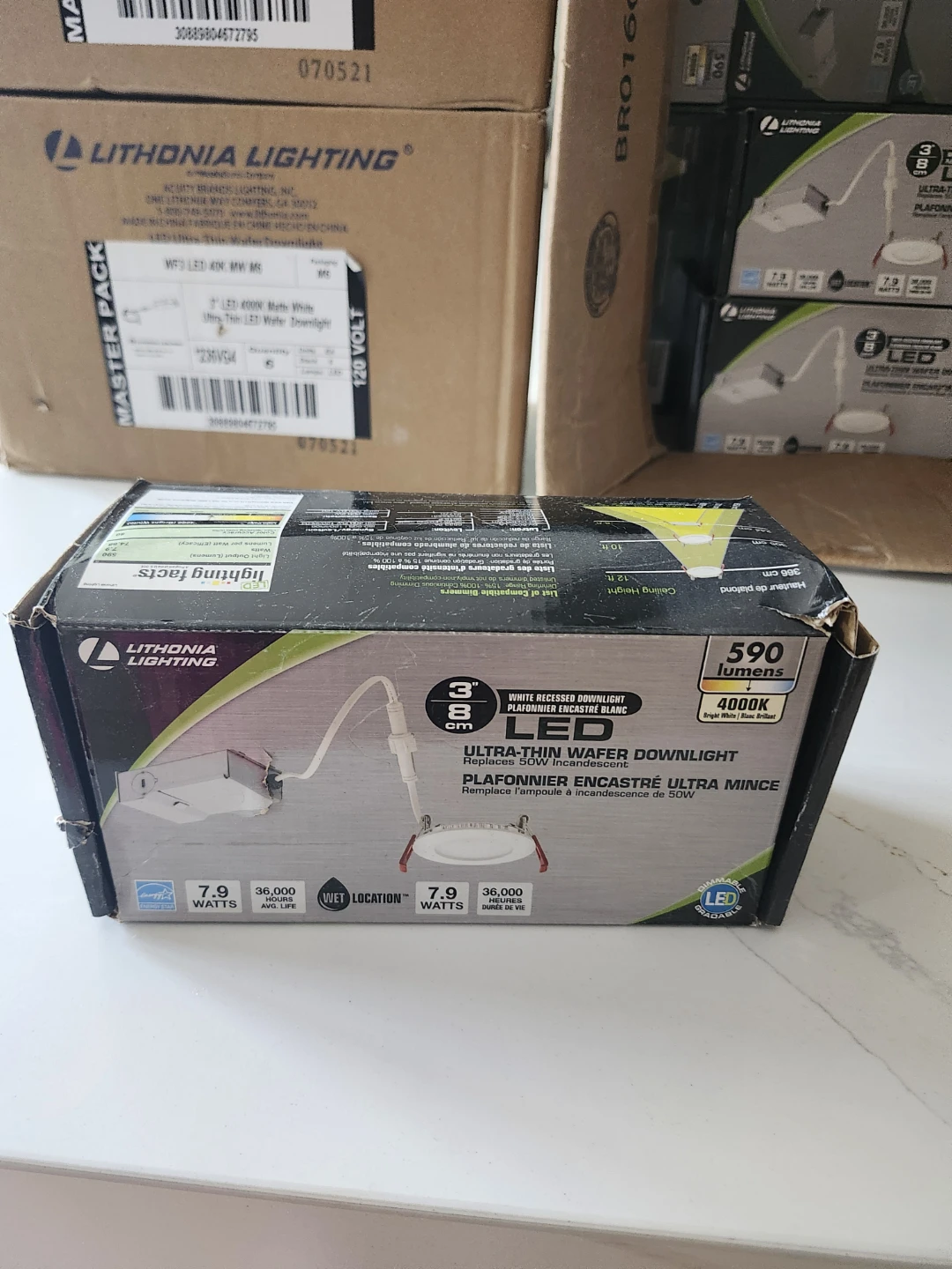 Lithonia Lighting WF3 LED 4000K 3" Ultra-Thin Wafer Downlight - photo 3