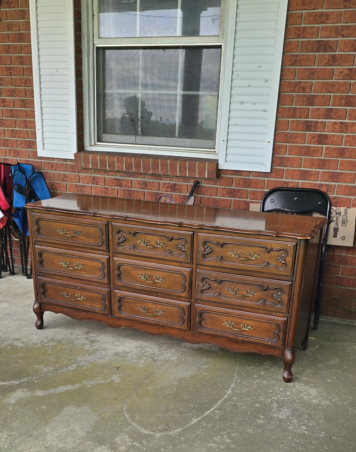 Antique French Provincial 5pc bedroom set