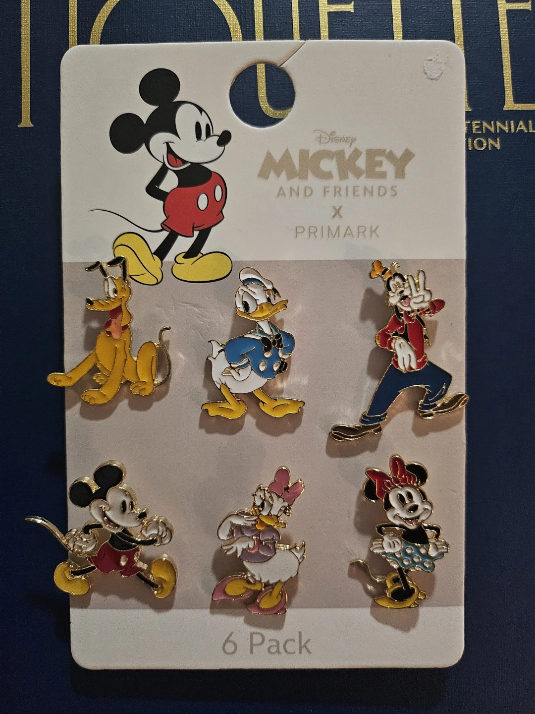 Mickey Pin Set (6-Pack) -Ideal for backpacks, jacket, hats - photo 3
