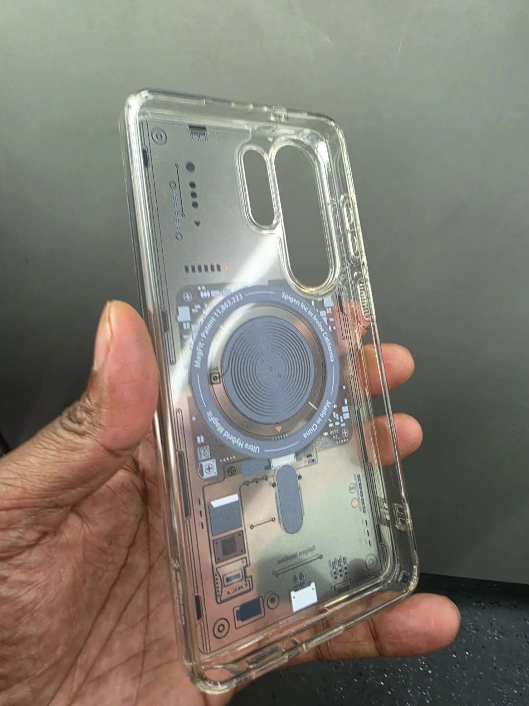 Samsung S26 Ultra - Spigen Ultra Hybrid MagSafe Clear Case - photo 3