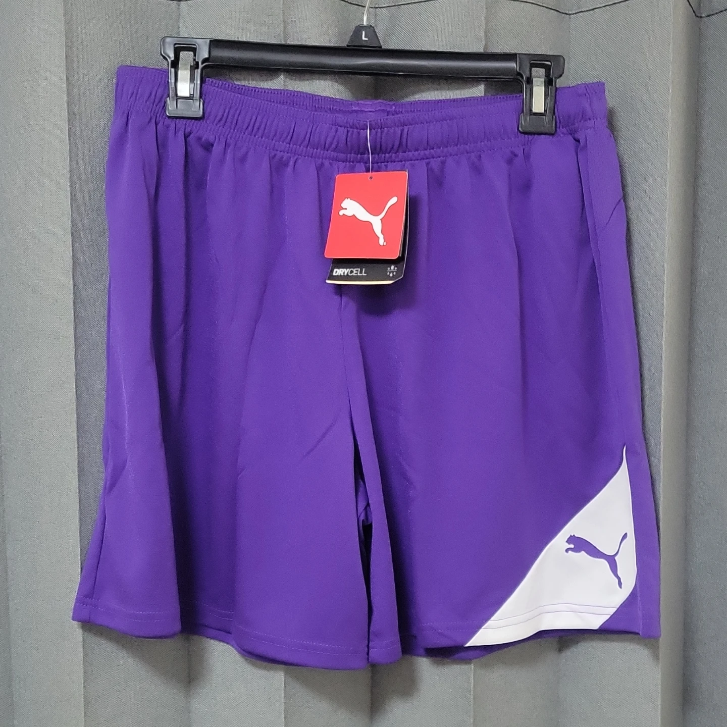 Puma Purple DryCELL Athletic Shorts - Size L