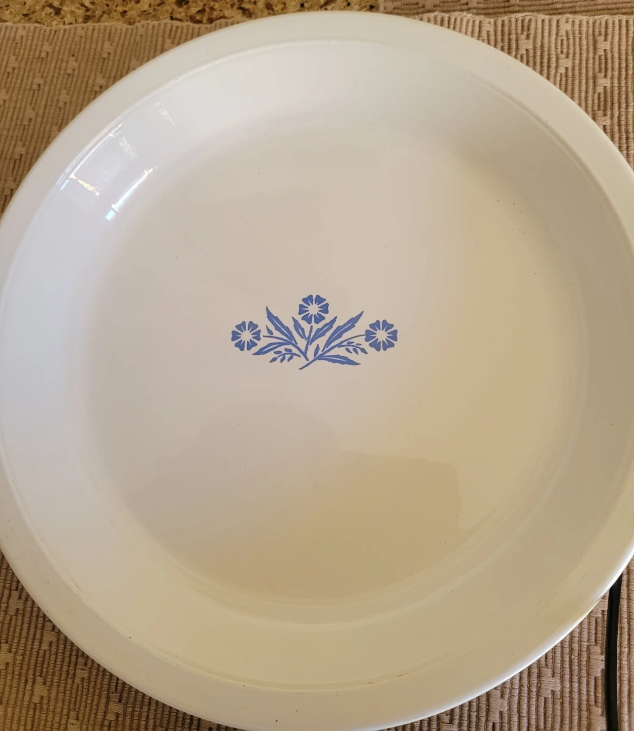 Corningware pie plate