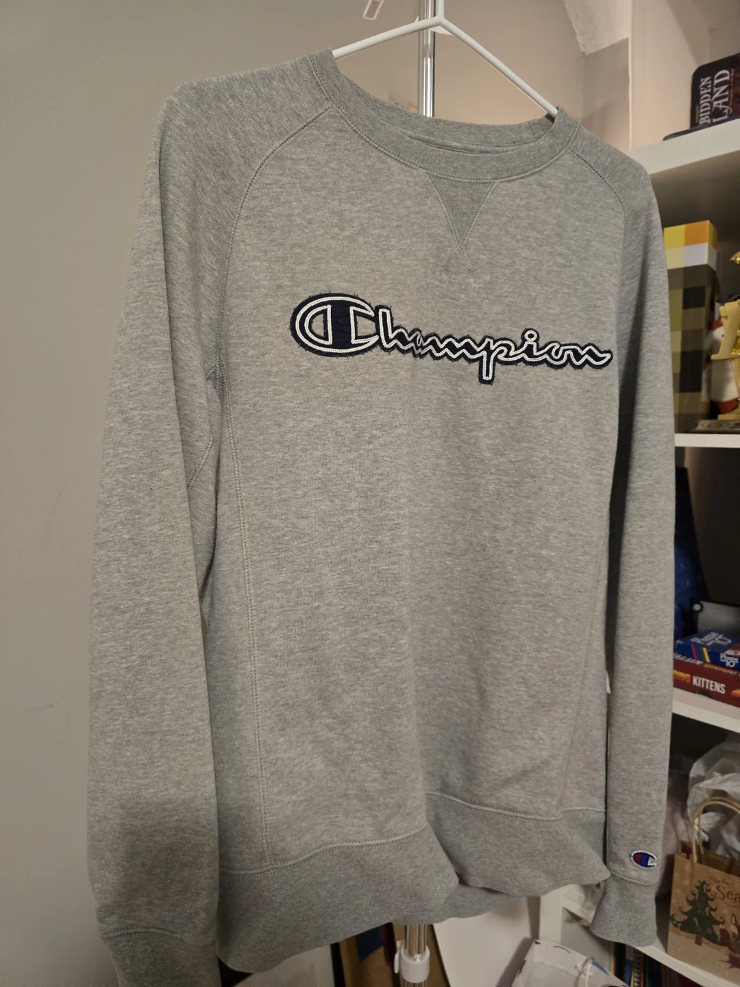 Champion Grey Crewneck Sweatshirt