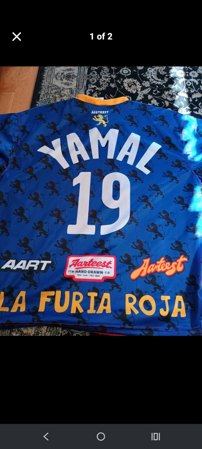 Spain's Yamal Jersey