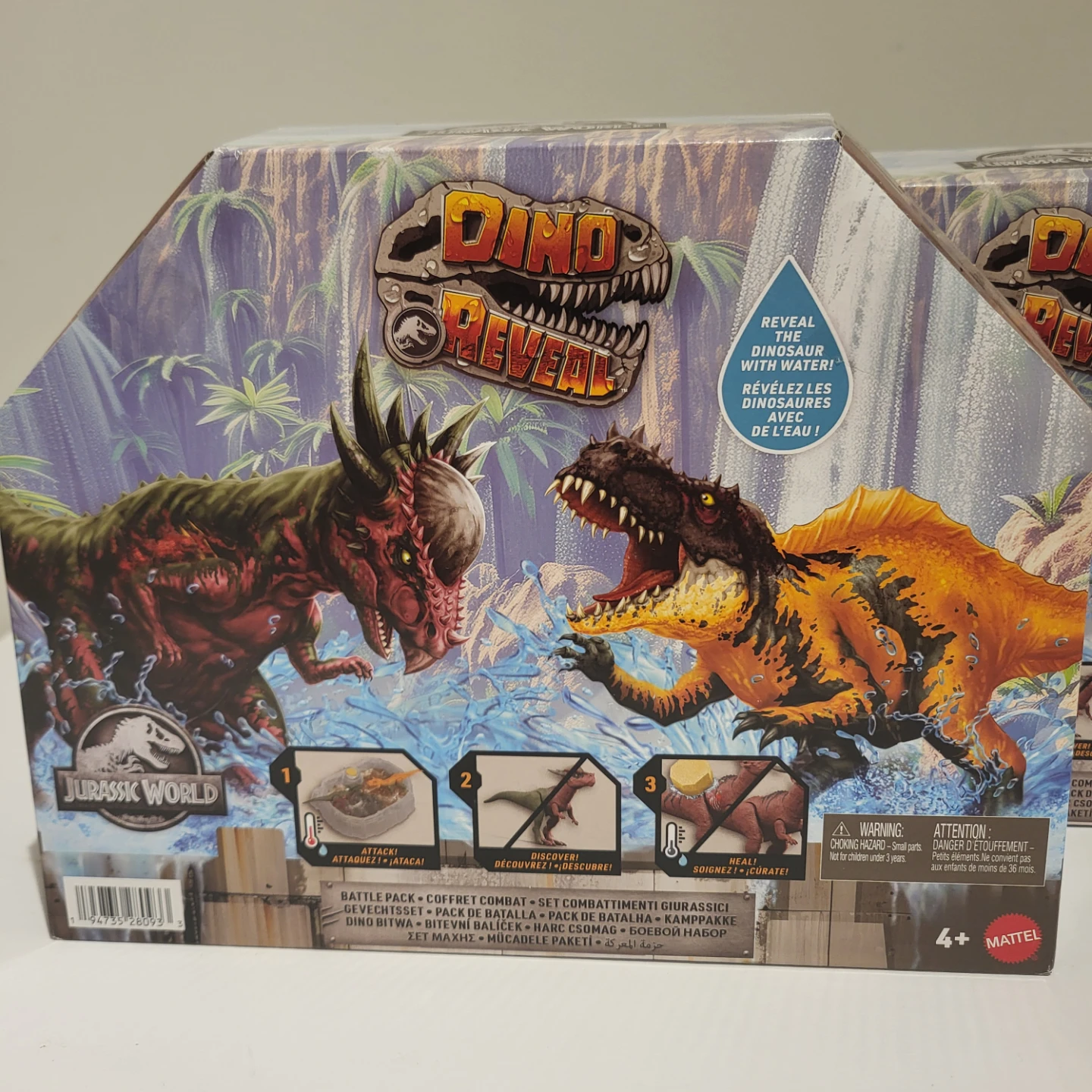 Jurassic World Dino Reveal Battle Pack - photo 2