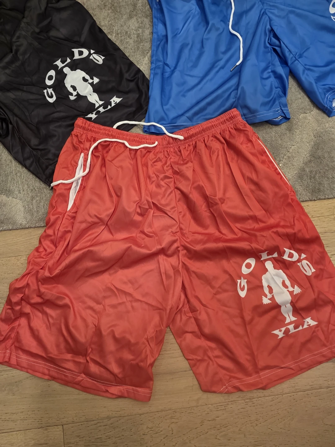 3 Large Gold's YLA Athletic Shorts - photo 2