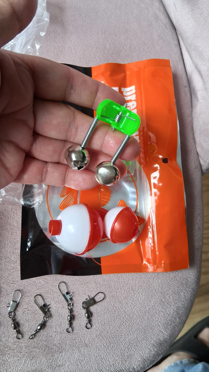 Fishing rod Reel Lures Hooks Line w Bag complete set - photo 5