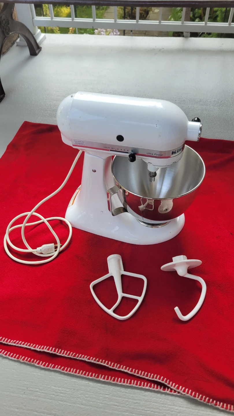 KitchenAid Ultra Power Stand Mixer - White - photo 2