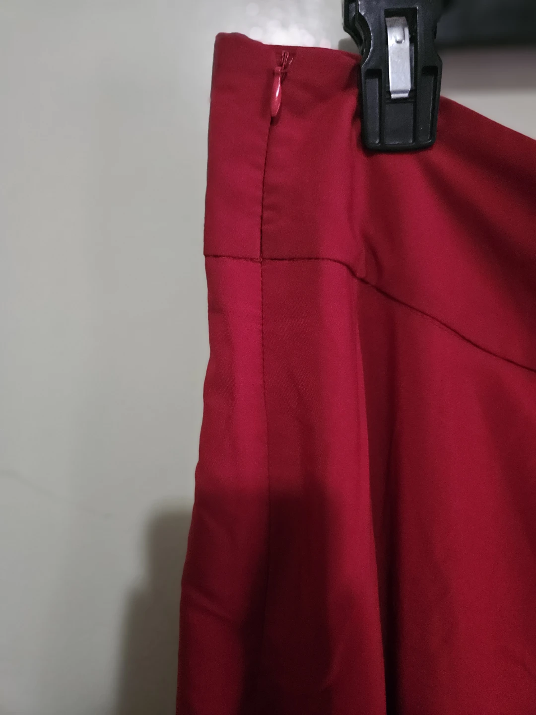 Vibrant Red Side Bow Maxi Skirt - photo 4