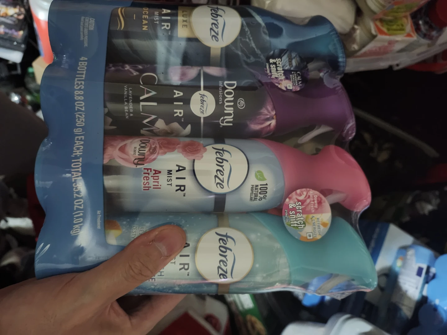 Febreze Air Mist 4-Bottle Pack