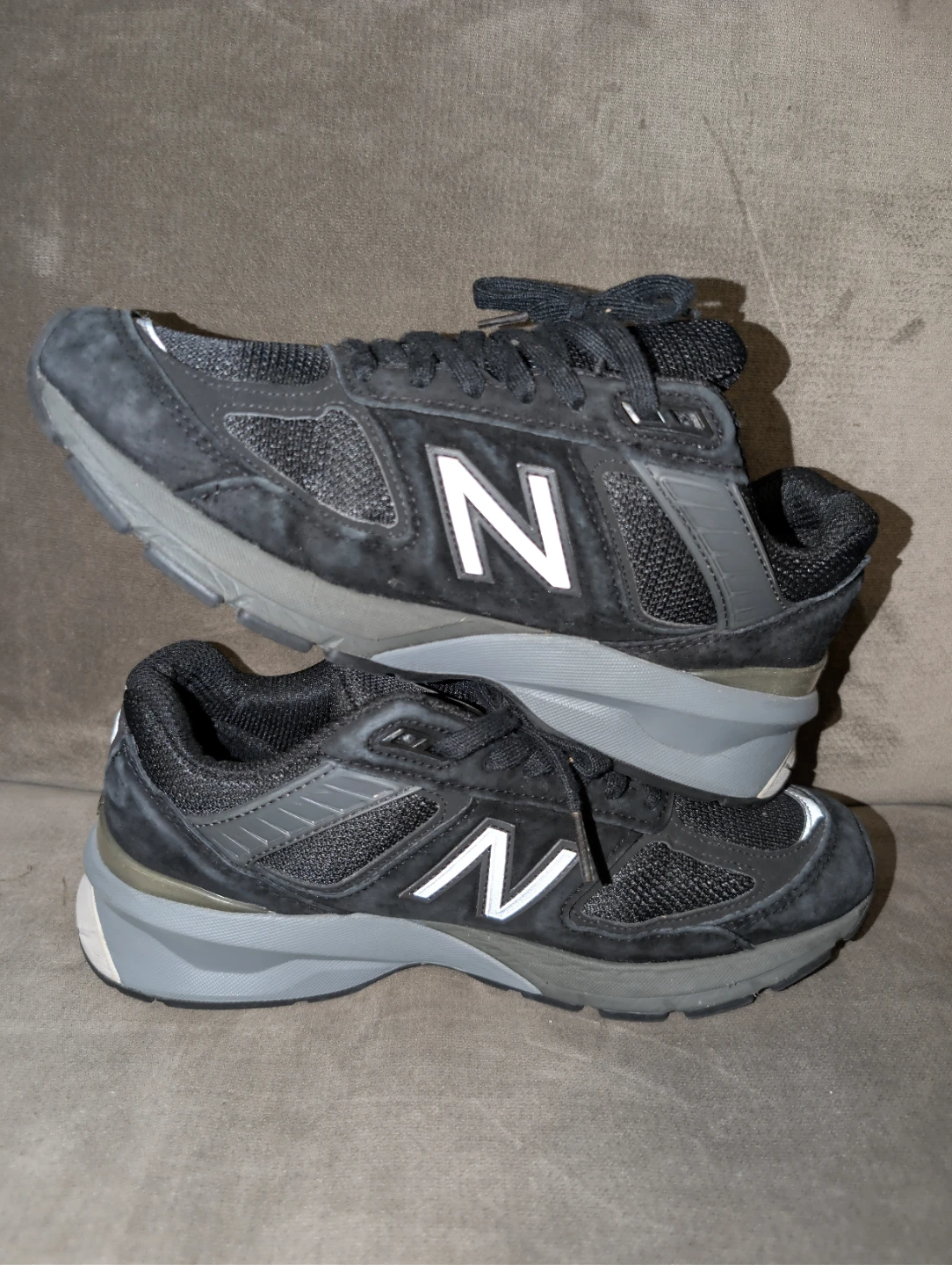New Balance 990v5 Black Made in USA Mens Size 7.5 D - photo 3