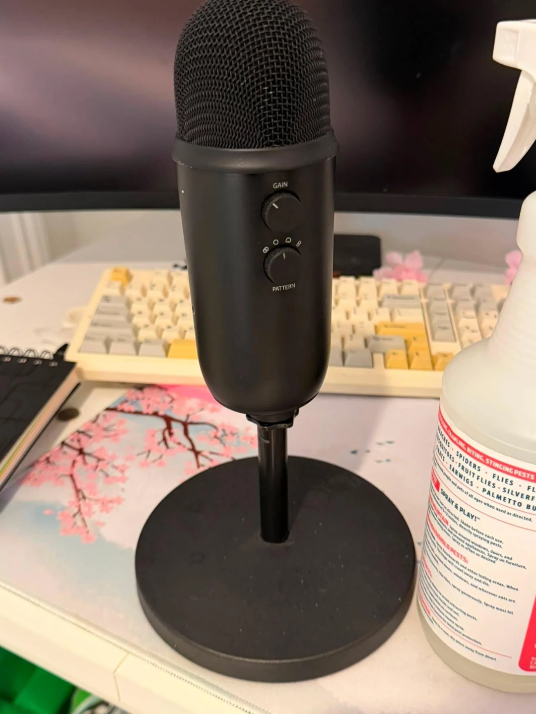 Black Blue Yeti USB Microphone