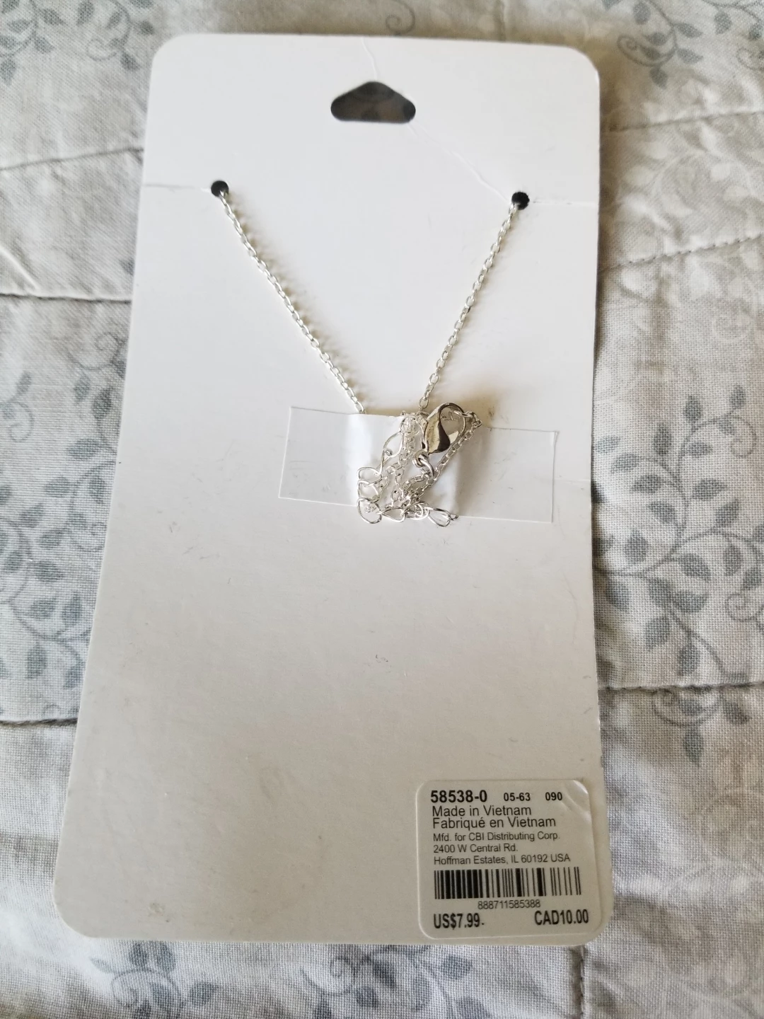 Claire's Unicorn Heart Charm Necklace - photo 3