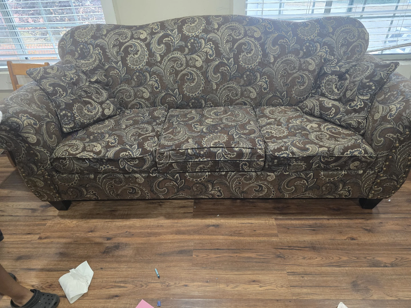 Paisley Print Sofa - photo 4
