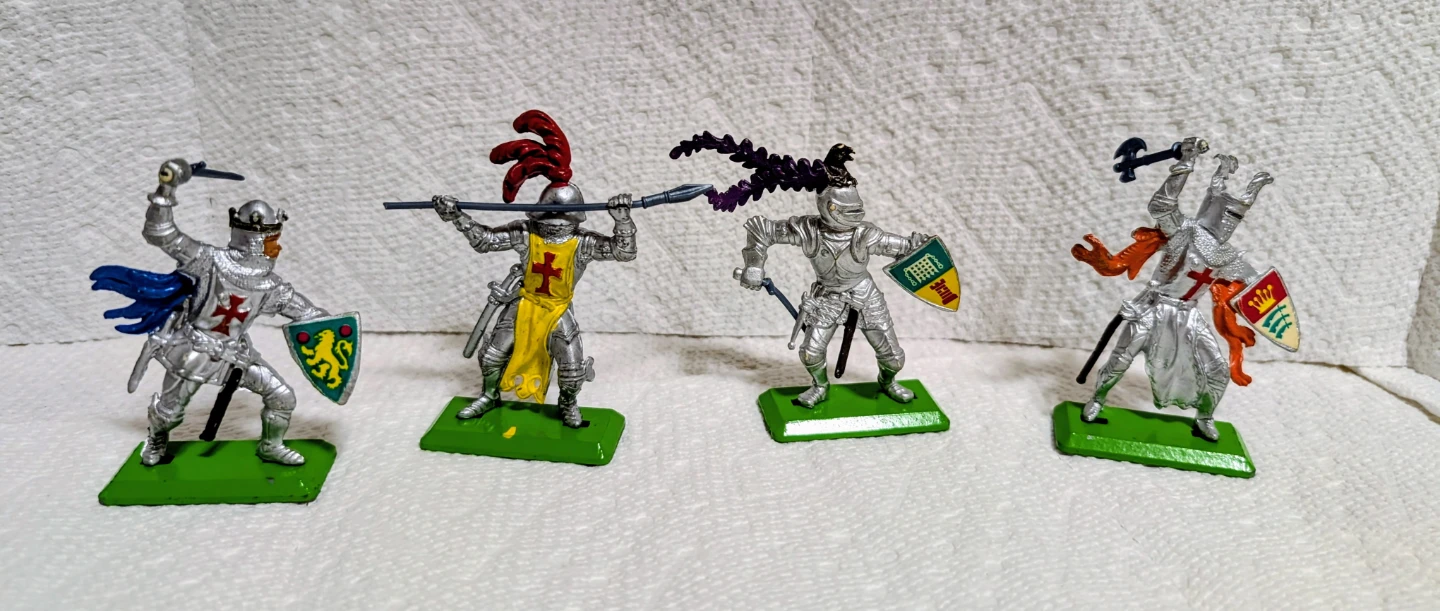 Vintage Britain's Knight Play Set - photo 3
