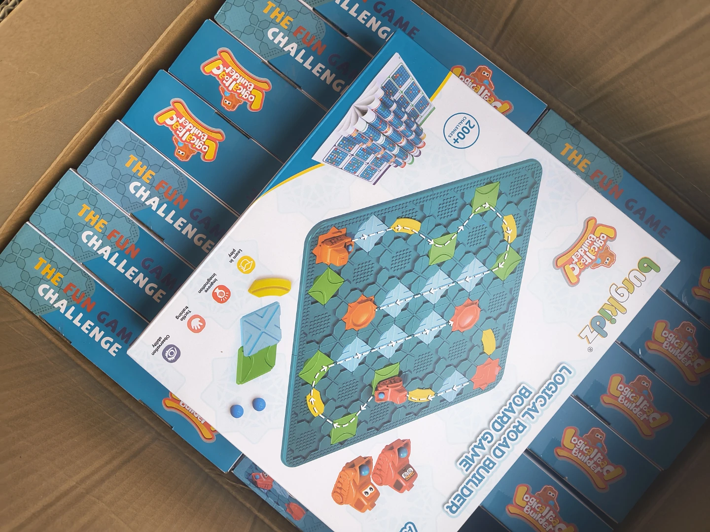 Bug Kidz Logical Road Builder Board Game - photo 3