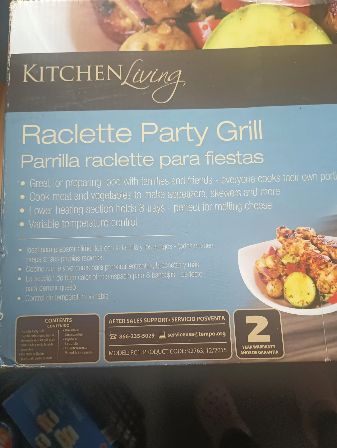 KitchenLiving Raclette Party Grill - photo 3