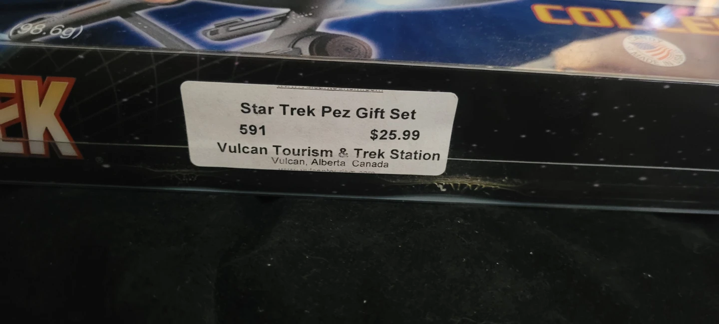 Star Trek PEZ Collector's Series Gift Set - photo 3