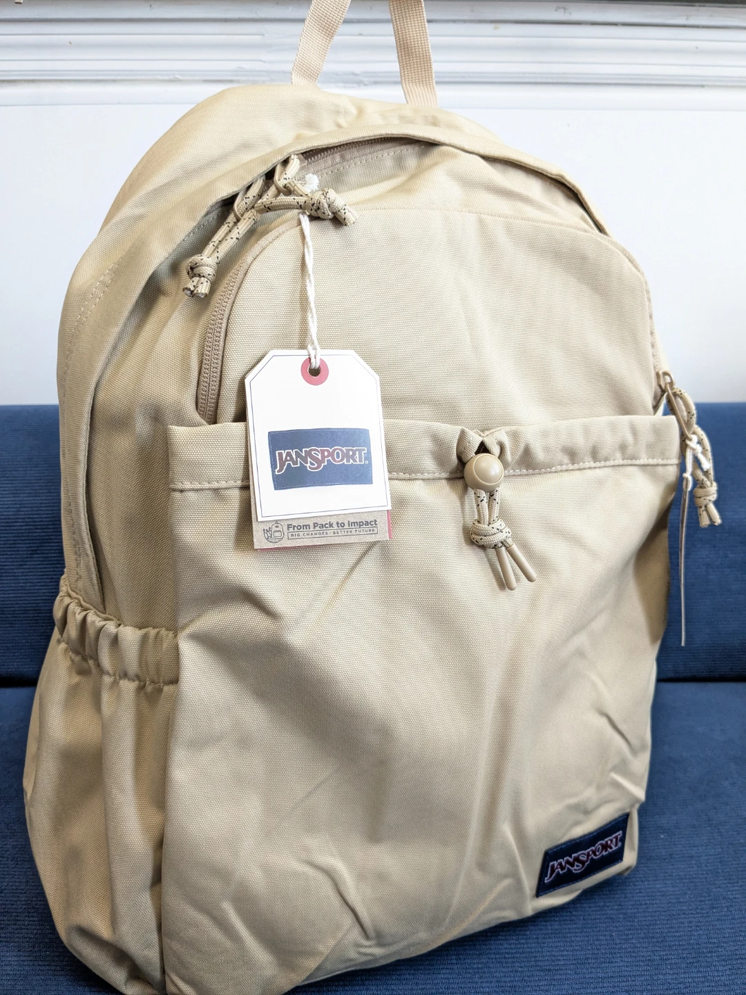 Jansport Unisex Backpack with Double Water Bottle Pocket