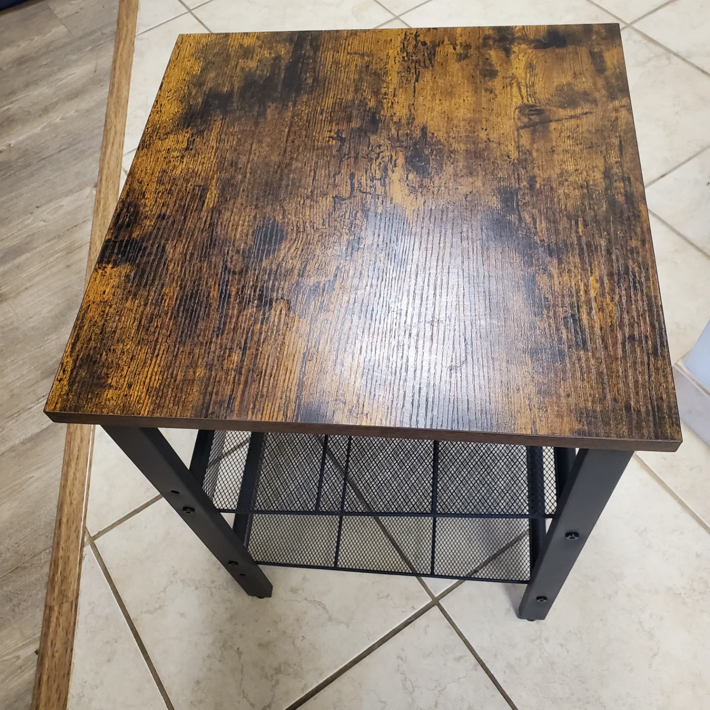 Rustic metal table - photo 3