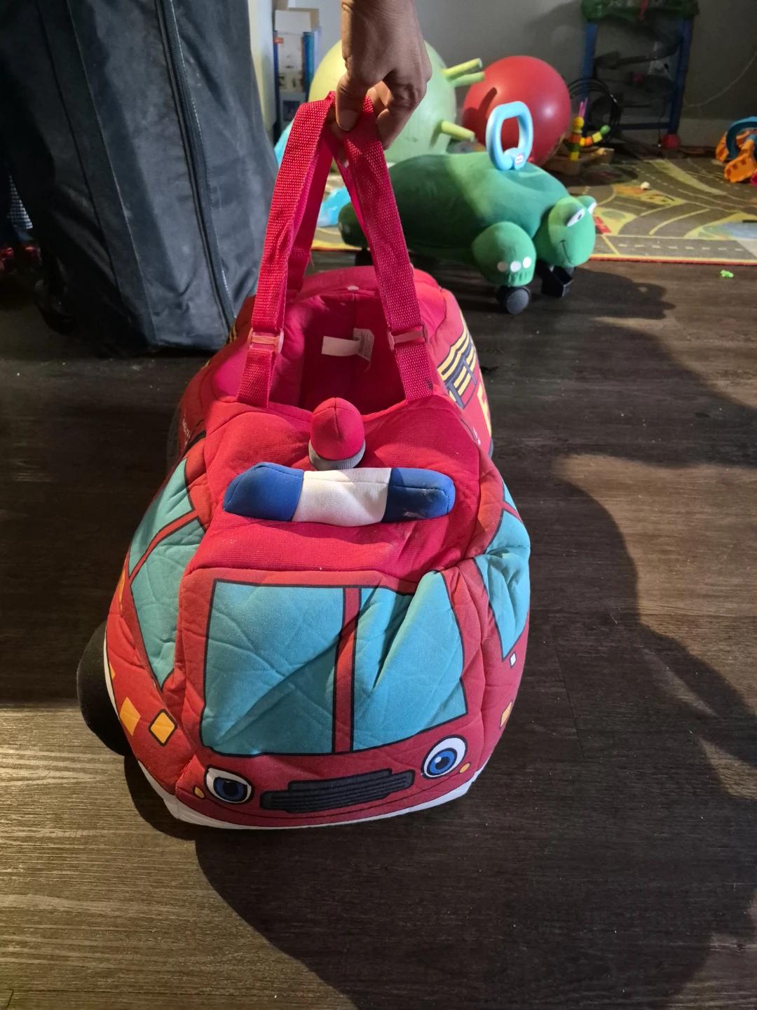 Plush Fire Truck 3D Halloween costume - photo 2