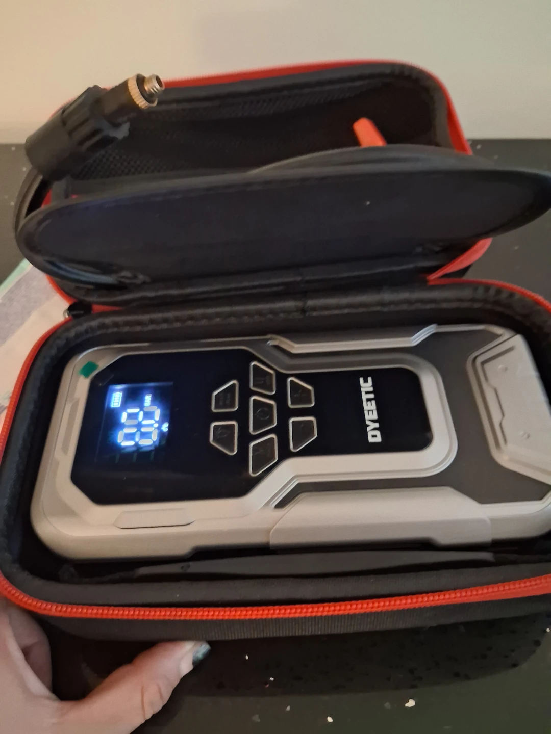 DYEETIC Jump Starter and Air Compressor - photo 2