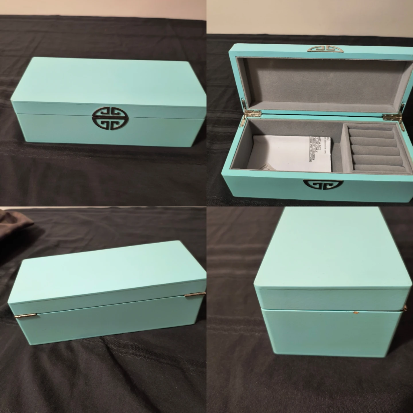 Turquoise Jewellery Box