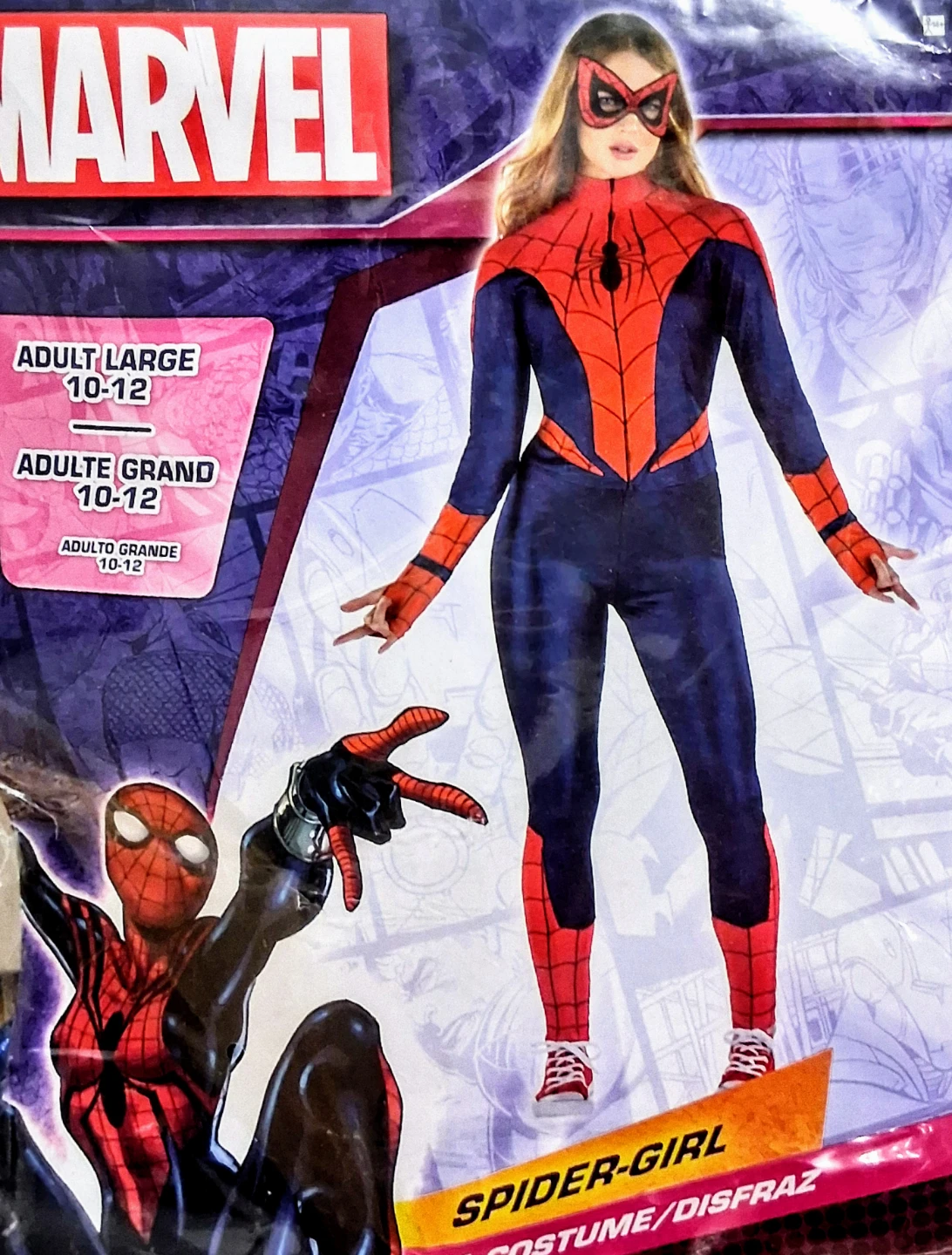 Marvel Spider-Man Adult Large Costume - photo 2