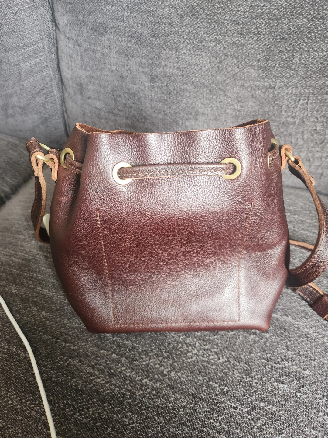 Brand New Portland Leather Small Bucket Bag - photo 3