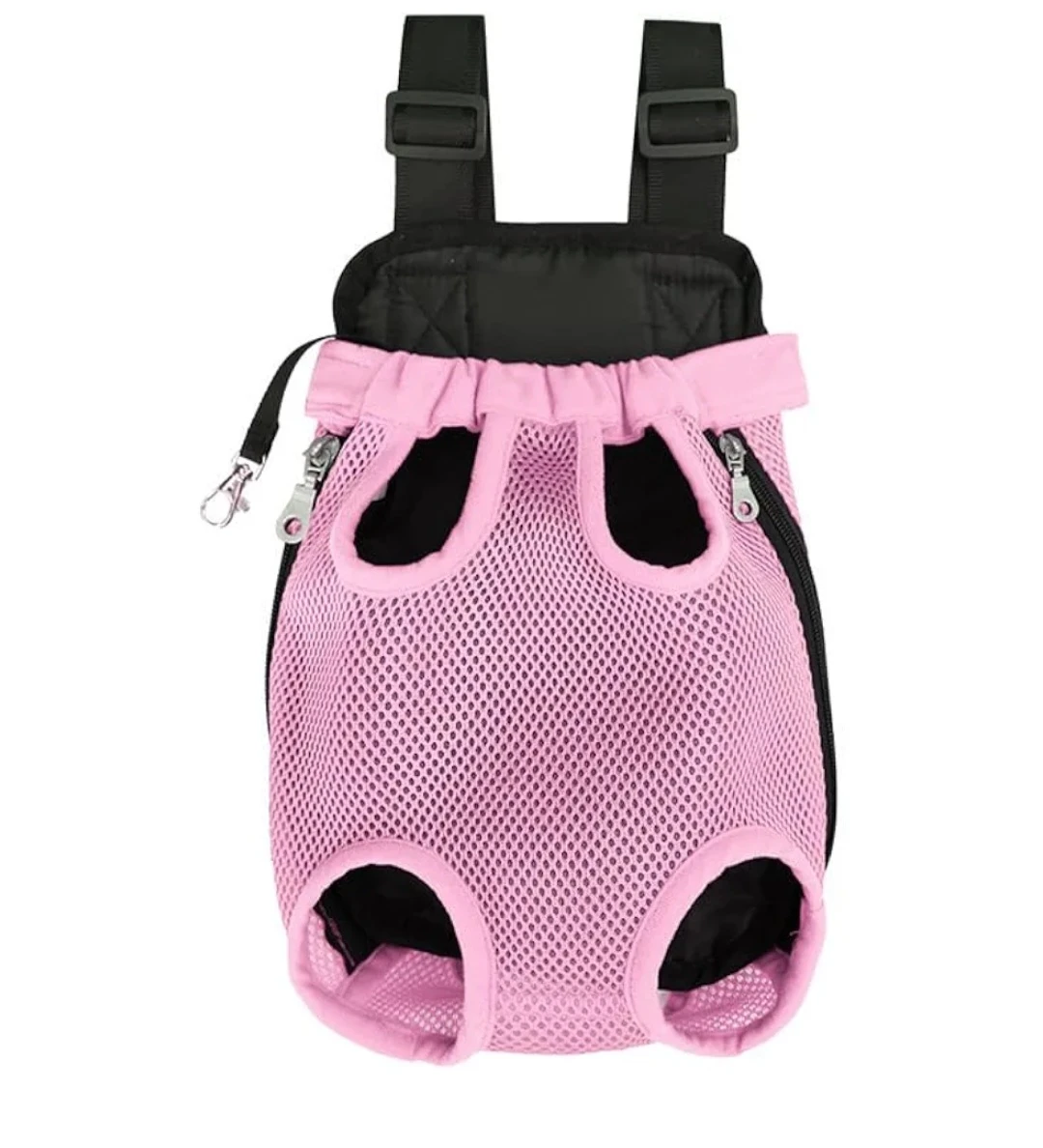 Pawaboo Pet Carrier Backpack - Pink, Size L - photo 2